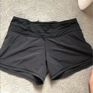 Lululemon black shorts